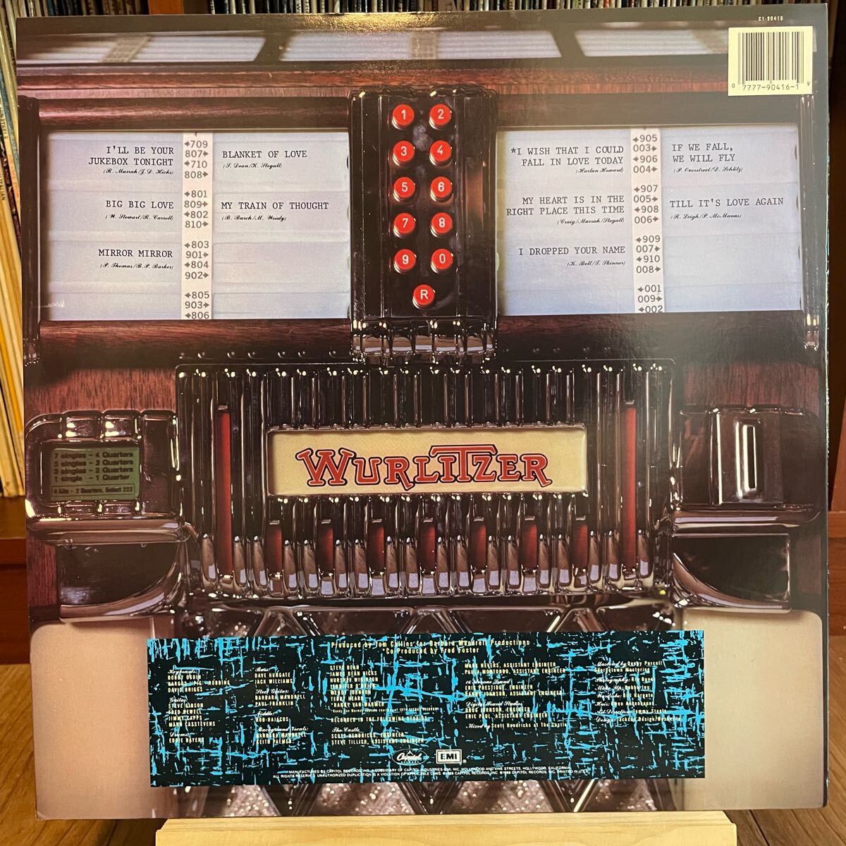 【US盤Org.】Barbara Mandrell I'll Be Your Jukebox Tonight (1988) Capitol C1-90416_画像2