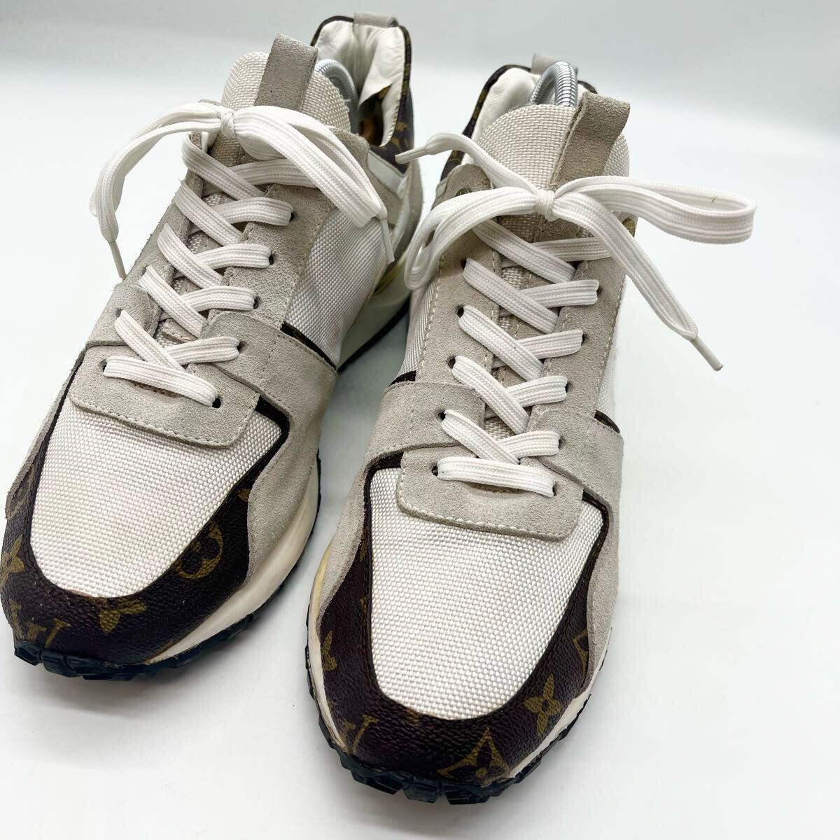 【ルイヴィトン】ラン アウェイ スニーカー LV サークル ロゴ LOUIS VUITTON ルイヴィトン ランアウェイライン モノグラム LV