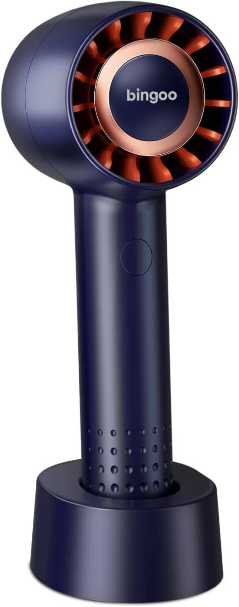 【送料無料】●ハンディファン 卓上 携帯扇風機 手持ち 2WAY USB充電式 静音 スタンド付 ストラップ付 充電式 風量調節(新品・未使用)