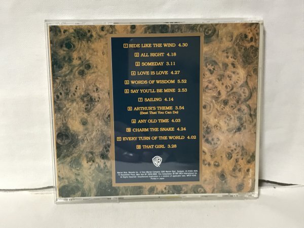 H382 ベスト?オブ?クリストファー?クロス / The Best Of Christopher Cross / 國內(nèi)盤 WPCR-1903