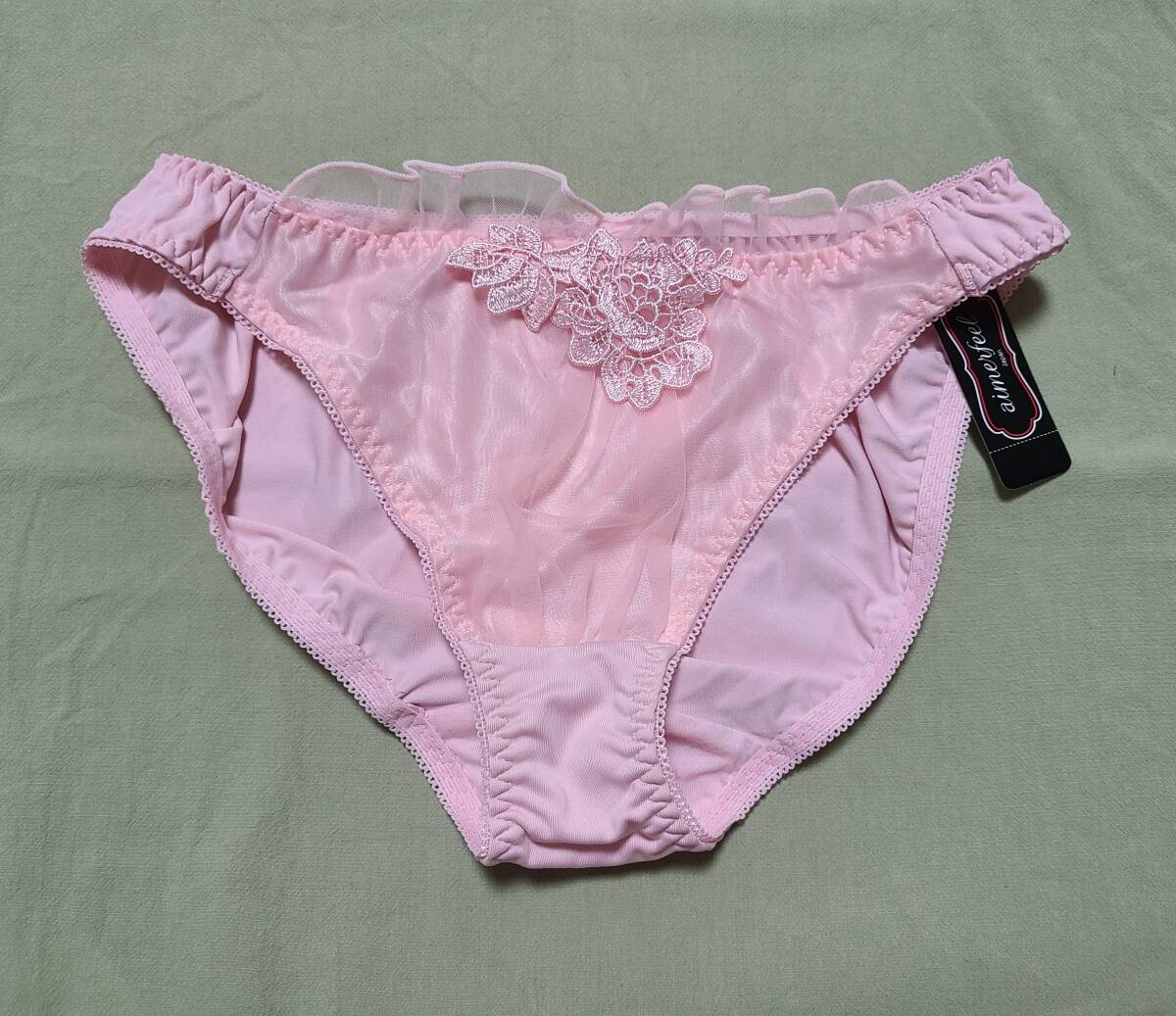 < редкость товар >*aimerfeelemefi-ru вышивка рисунок . входить .. розовый. симпатичный bla& шорты C70&M размер [ новый товар не использовался ]...