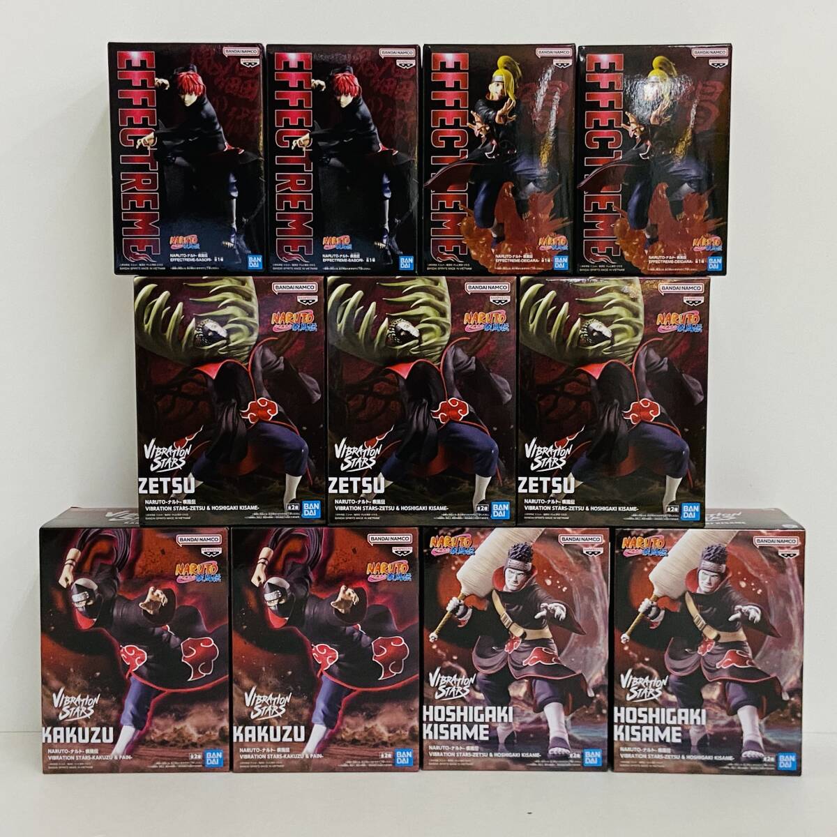 NARUTO VIBRATION STARS 角都 ゼツ 鬼鮫 デイダラ サソリ ナルト VIBRATION STARS ゼツ 鬼鮫 角都 デイダラ サソリ