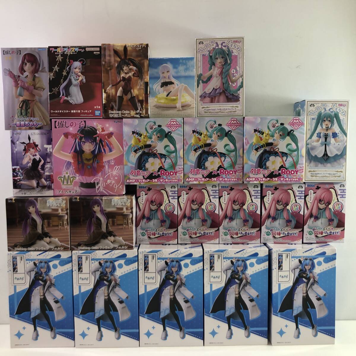 プライズフィギュア 少年誌、美少女などまとめ売り 40個セットディスプレイ品含む プライズフィギュア 少年誌、美少女などまとめ売り 40個セット