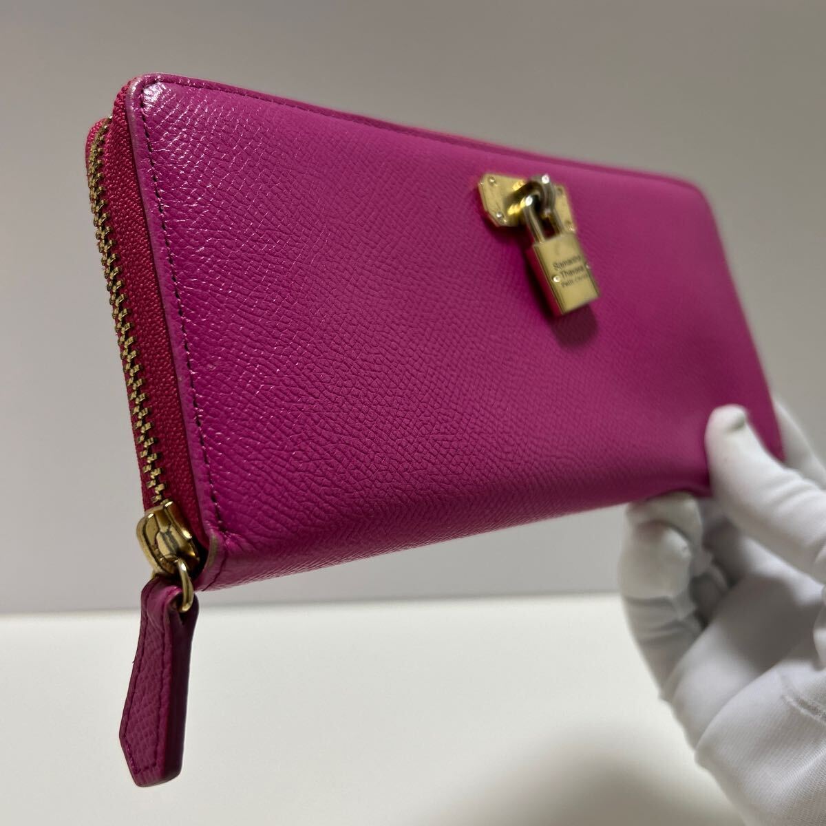 ☆良品☆ ★サマンサタバサ アイテム 5点SET★ ジップ 長財布 がま口 ミニ財布 コインケース 名刺入れ パスケース【送料無料】0722_画像3