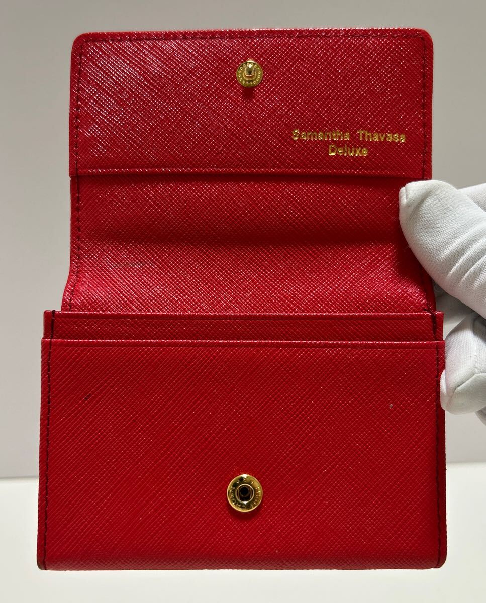 ☆良品☆ ★サマンサタバサ アイテム 5点SET★ ジップ 長財布 がま口 ミニ財布 コインケース 名刺入れ パスケース【送料無料】0722_画像9