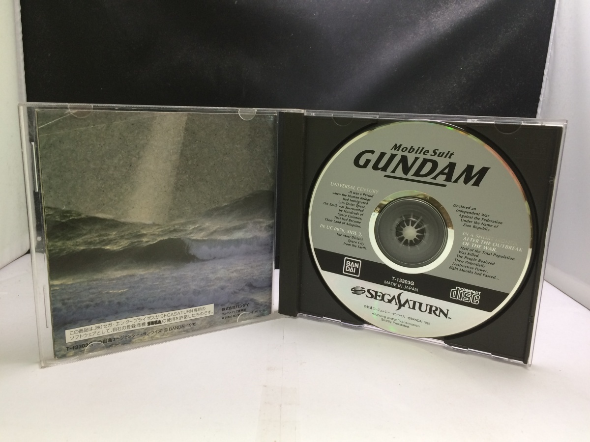 中古A★機動戦士ガンダム★セガサターンソフト_画像2