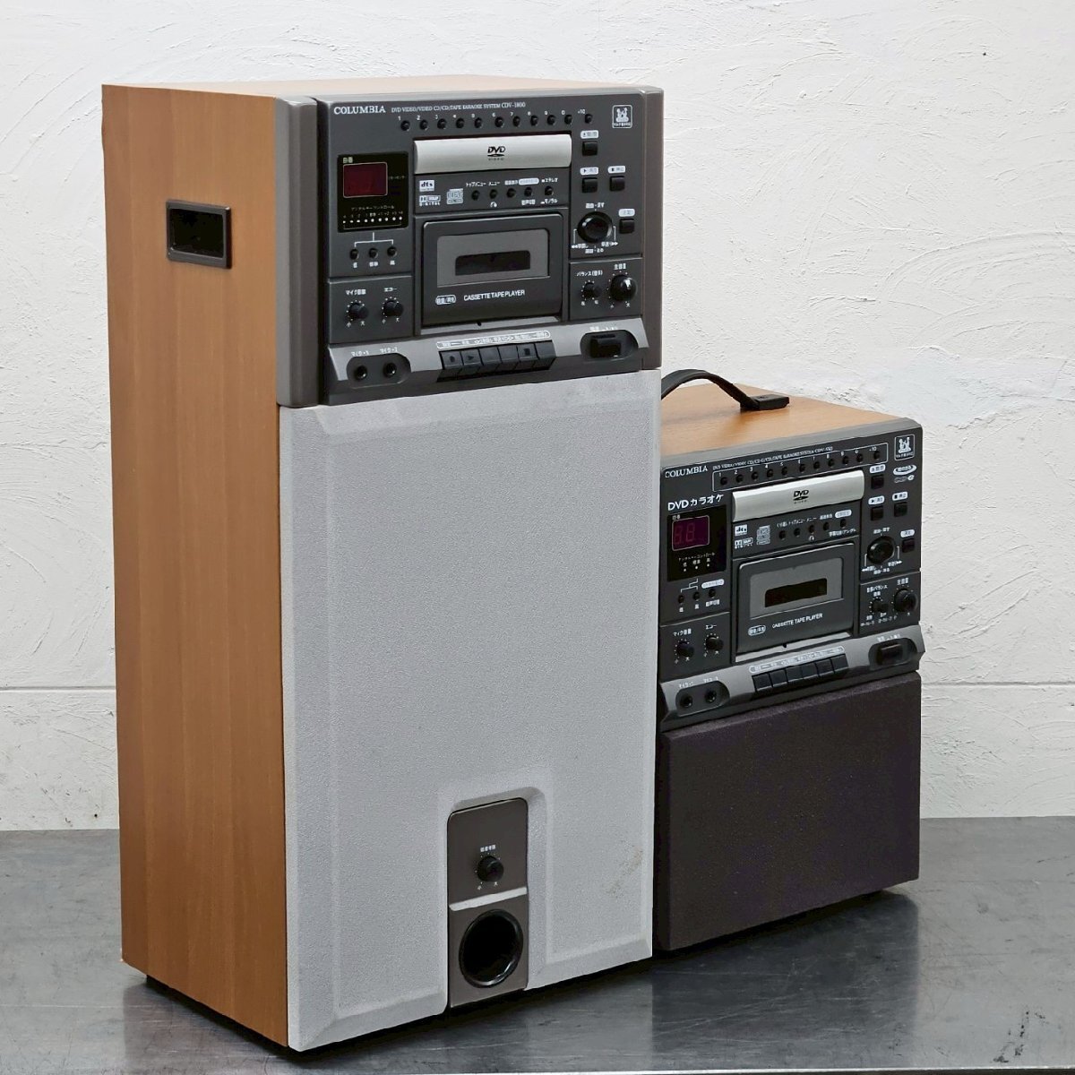 COLUMBIA カラオケシステム CDV-1000 マイク付き COLUMBIA カラオケシステム CDV-1000 マイク付き