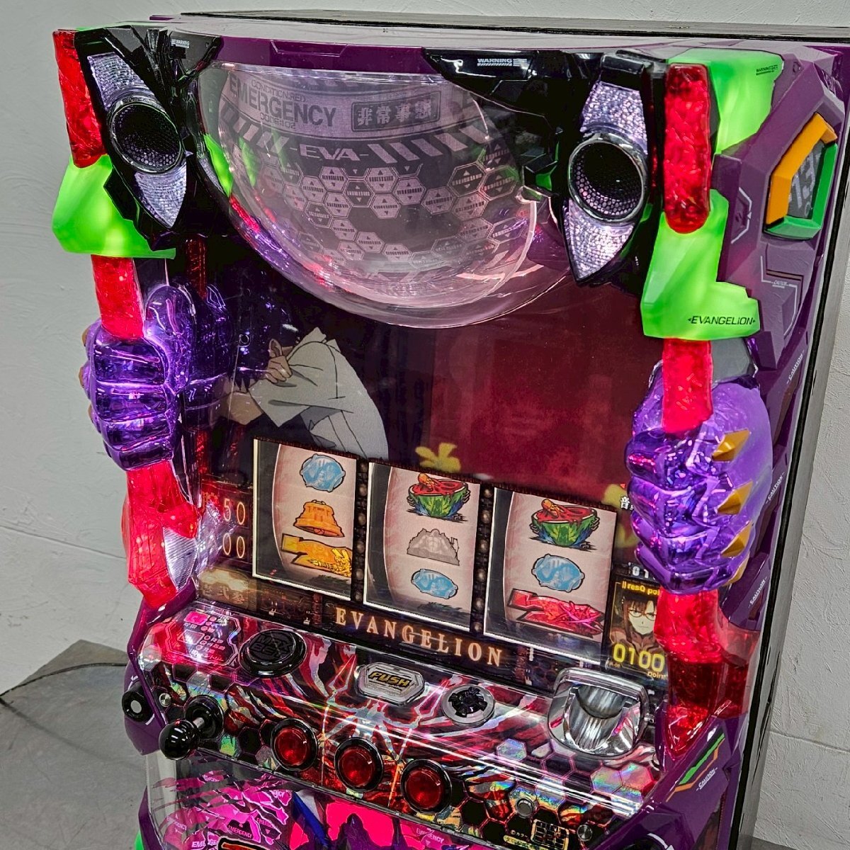 ⭐️エヴァンゲリオン・勝利への願い⭐️【ビスティ】パチスロ機【コインで遊べます。】 Bibian 比比昂- パチスロスロット実機「エヴァンゲリオン勝利へ