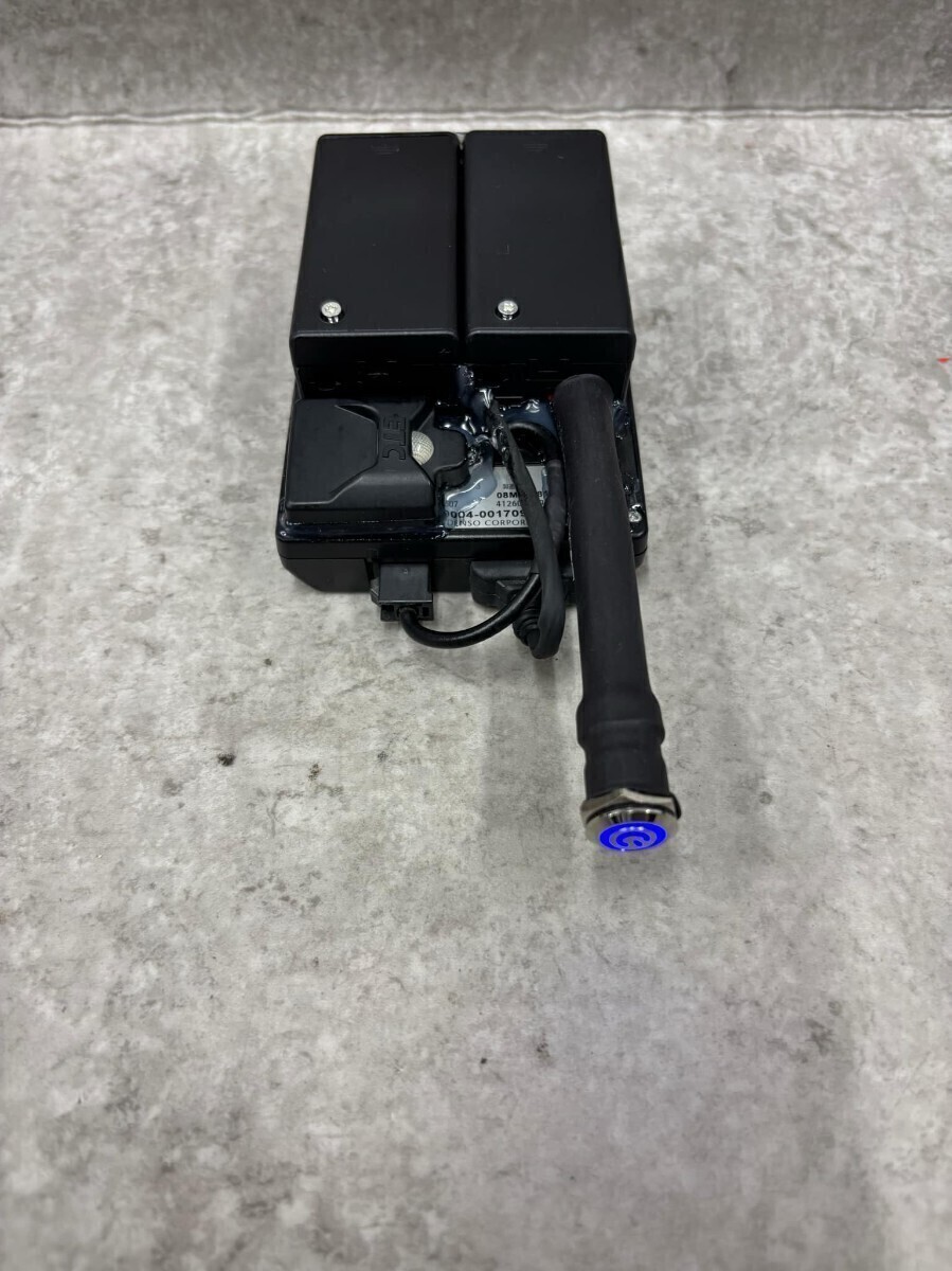 ★保証あり★超便利！バイク用ポータブルETC 9V電池式 軽自動車登録対応 ヴィンテージ/ハーレー/カスタムバイクにも最適チョッパー。。