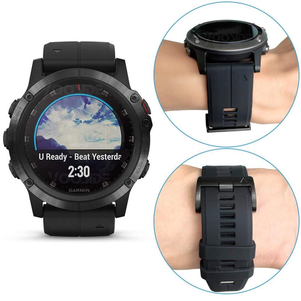 QuickFit 22mm シリコンベルトと互換性のあるガーミン Garmin Fenix 8 47mm/ epix Pro 47_画像7