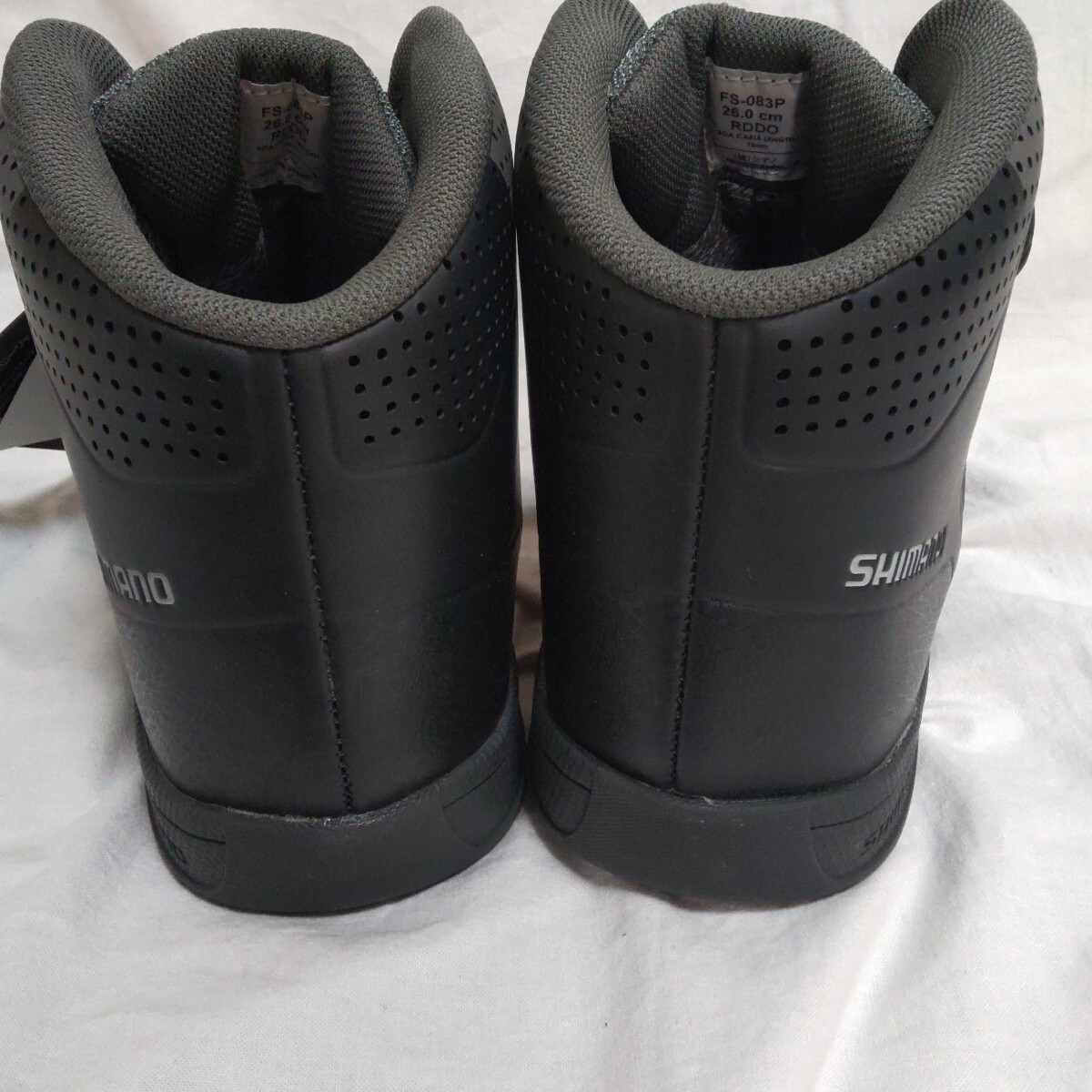 シマノ ドライシールドラジアルスパイクフィットシューズ HW FS-083P グレー26.0cm 【送料込み価格】_画像6