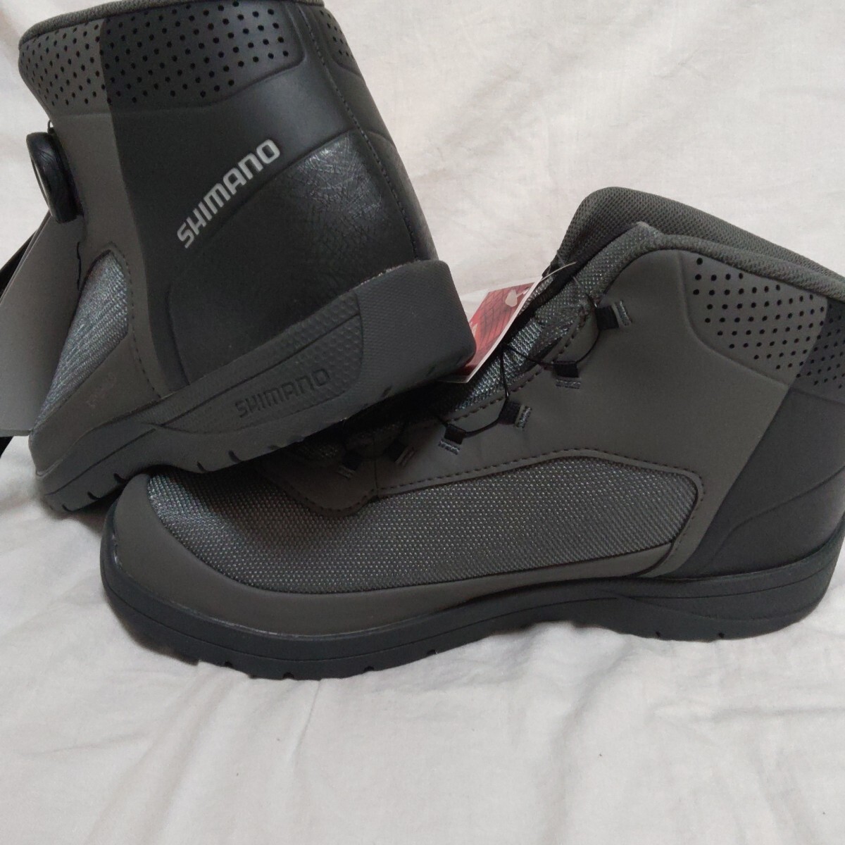 シマノ ドライシールドラジアルスパイクフィットシューズ HW FS-083P グレー26.0cm 【送料込み価格】_画像7