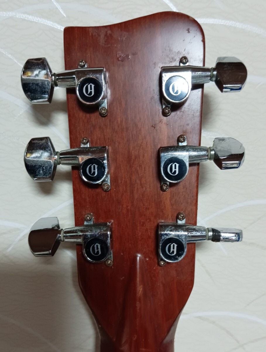 アリア　G400 ギャラガータイプ　リペア品　(ネックひび割れ　指板剥がれ)_画像2