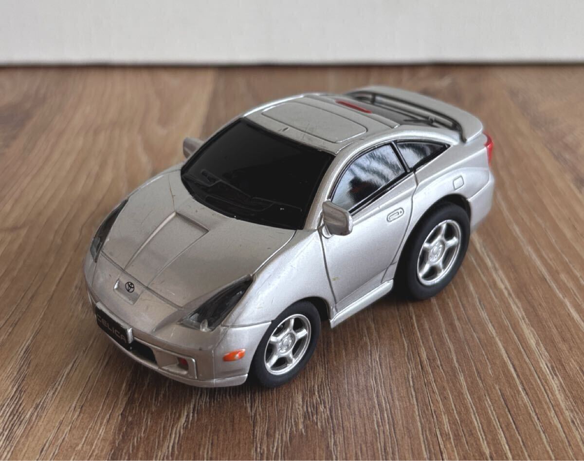トヨタ セリカ ZZT231 シルバー プルバックカー カラーサンプル TOYOTA CELICA_画像1