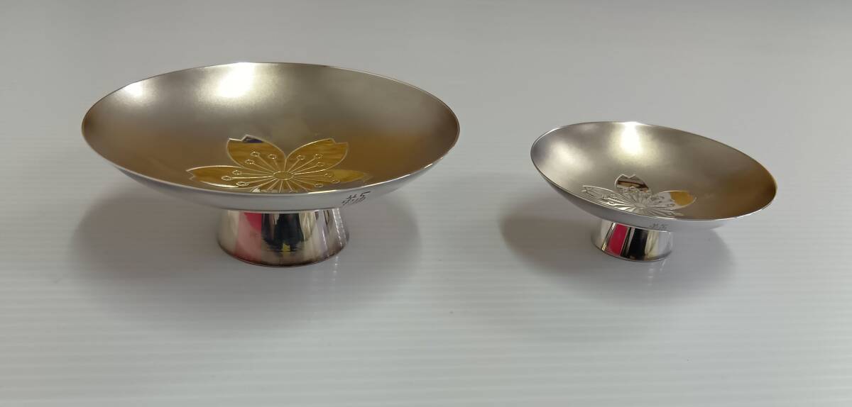 銀盃 純銀 SILVER シルバー 95g 木箱入り 銀盃 純銀 SILVER シルバー 95g 木箱入り 銀盃 純銀 SILVER