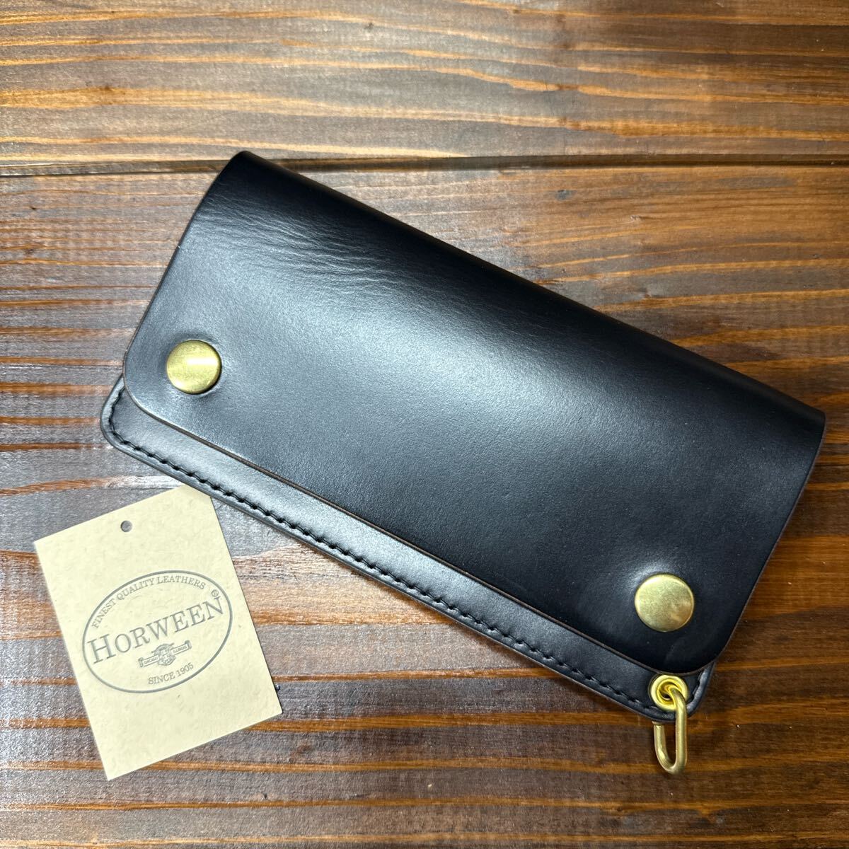 HORWEEN クロムエクセル トラッカーウォレット タロンジップ ハンドメイド HORWEEN クロムエクセル トラッカーウォレット タロンジップ