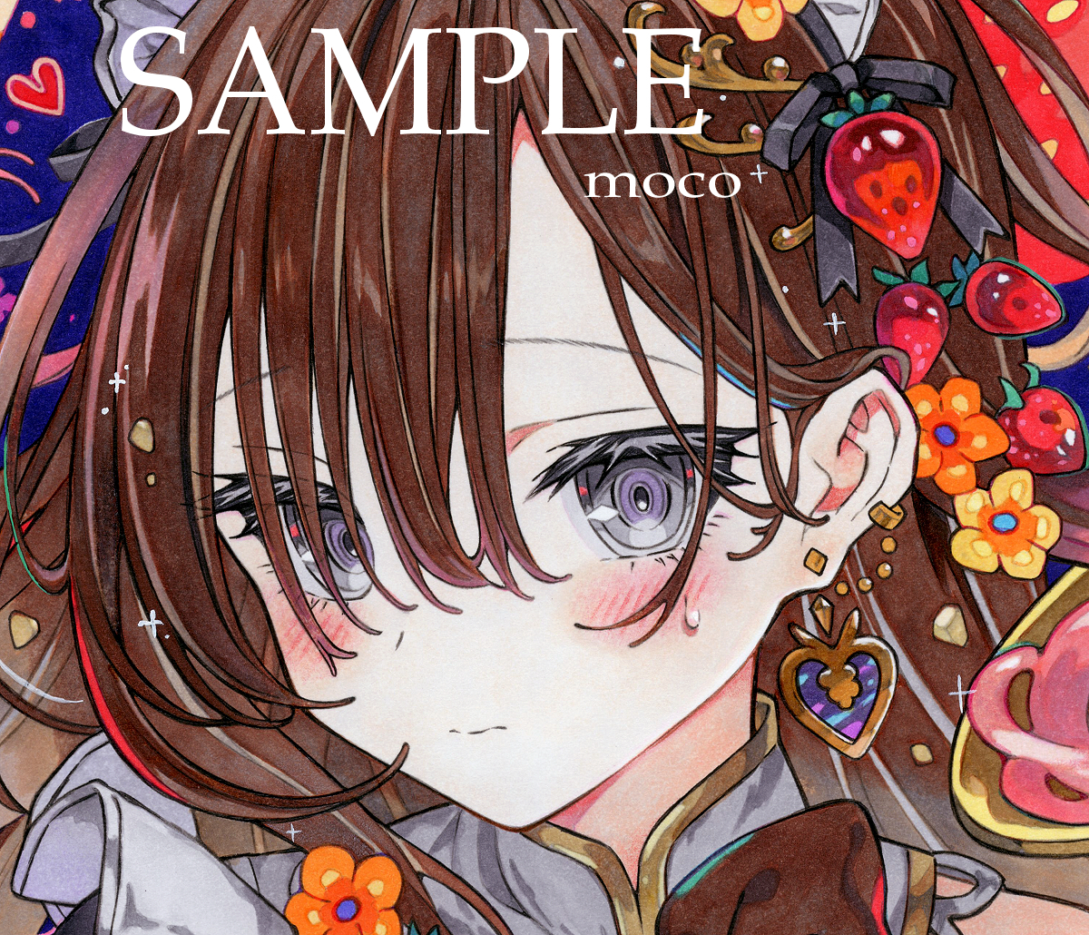 手描きイラスト・原画1点物・オーダーイラスト・漫画4ページ分・リクエスト Yahoo!オークション - moco 手描きイラスト 「Berry Girl