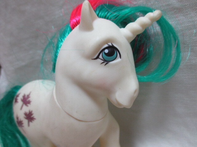 即決★USA ヴィンテージ　80's　MyLittlePony　マイリトルポニー　HASBRO社　ビンテージアメトイ/ホワイト_画像2