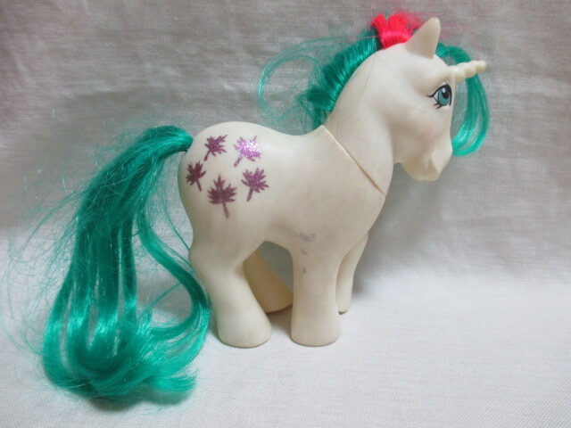 即決★USA ヴィンテージ　80's　MyLittlePony　マイリトルポニー　HASBRO社　ビンテージアメトイ/ホワイト_画像1