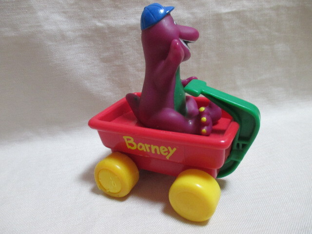 即決★USA ビンテージ バーニー&フレンズ Barney バーニー 赤いワゴン_画像3