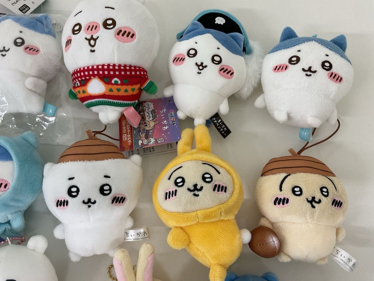 ちいかわ ハチワレ うさぎ まとめ売り ぬいぐるみ ご当地靴下 キーホルダー 08 D 【現状】 ちいかわ グッズ まとめ売り ちいかわ ハチワレ