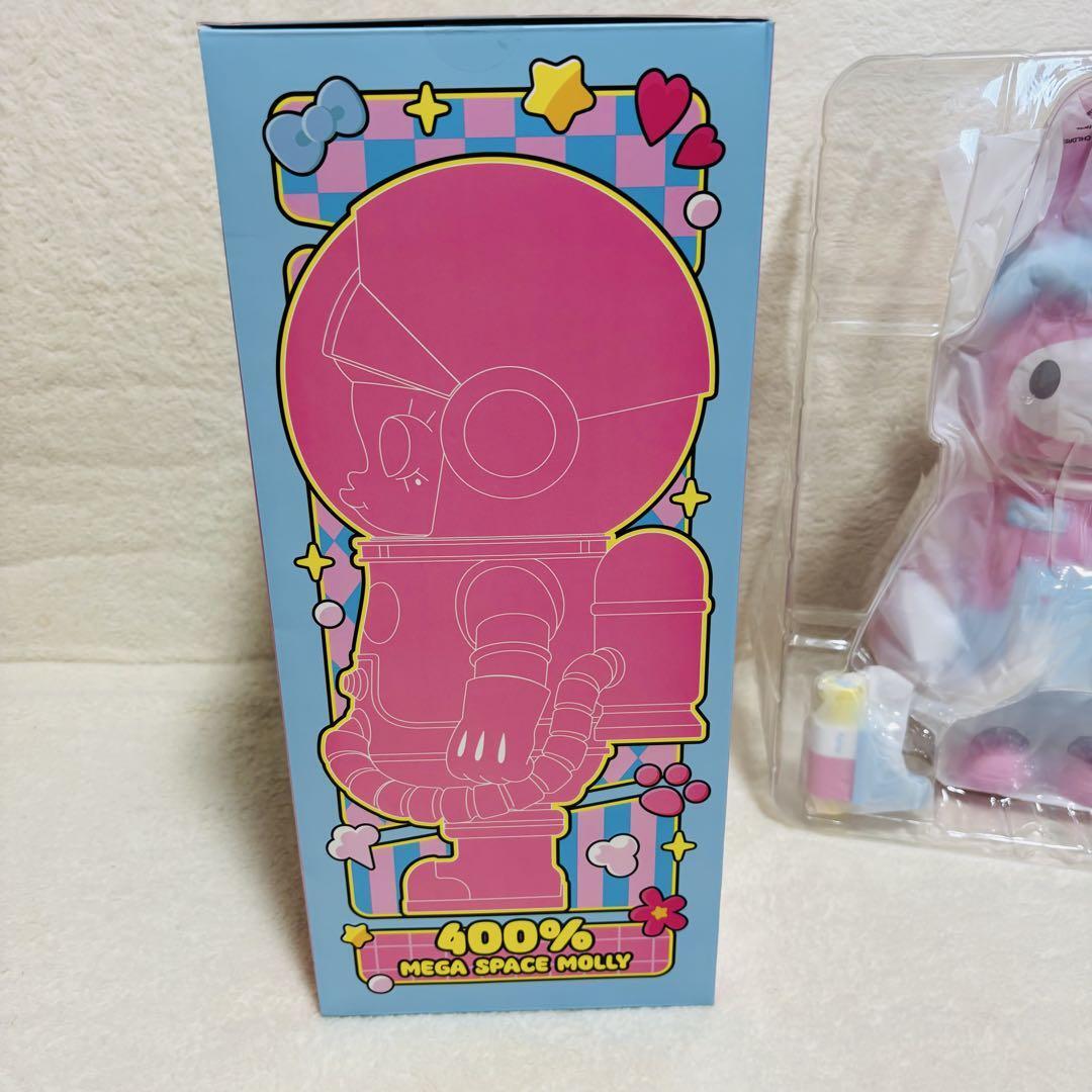 【即完売】 MOLLY 400% サンリオ マイメロディ フィギュア 未開封】内未開封 ポップマート MEGAコレクション SPACE MOLLY