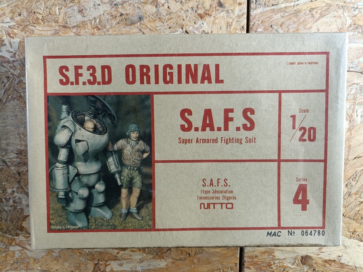 S.F.3.D ORIGINAL 未開封 まとめ売り IUG007)未開封品 NITTO S.F.3.D ORIGINAL S.A.F.S Series4 1/20