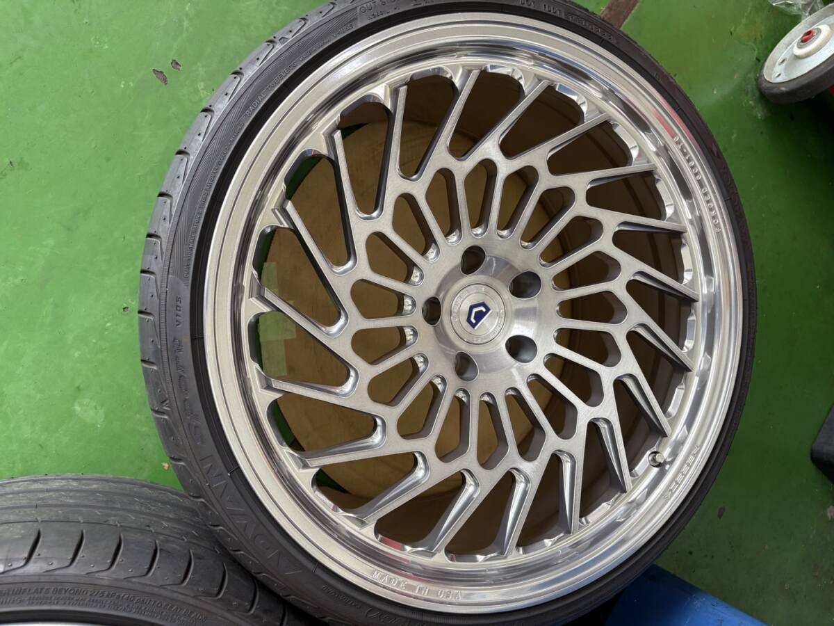 ☆美品☆BMW☆M6☆アメ鍛☆鍛造☆VOSSEN FORGED ☆ML-R2☆PCD120☆21x9.5J☆ET15☆21x11J☆ET11☆M3 M4 LC500にも☆_画像6