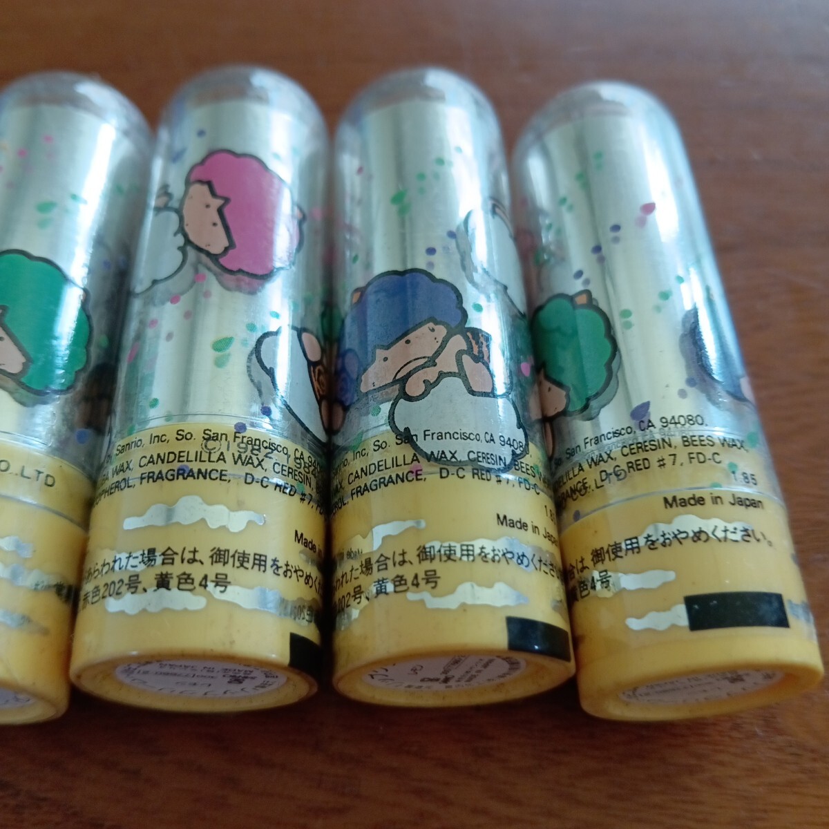 激レア 未使用 サンリオ 5点 ゴロピカドン リップクリーム 当時