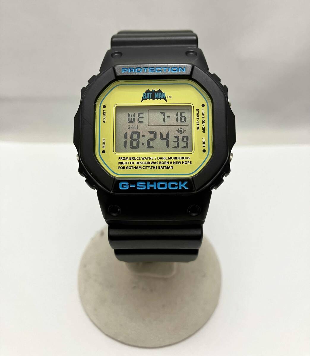 CASIO G-SHOCK DW-5600VT BATMAN クォーツ BATMANコラボ 約21.5cm 店舗受取可