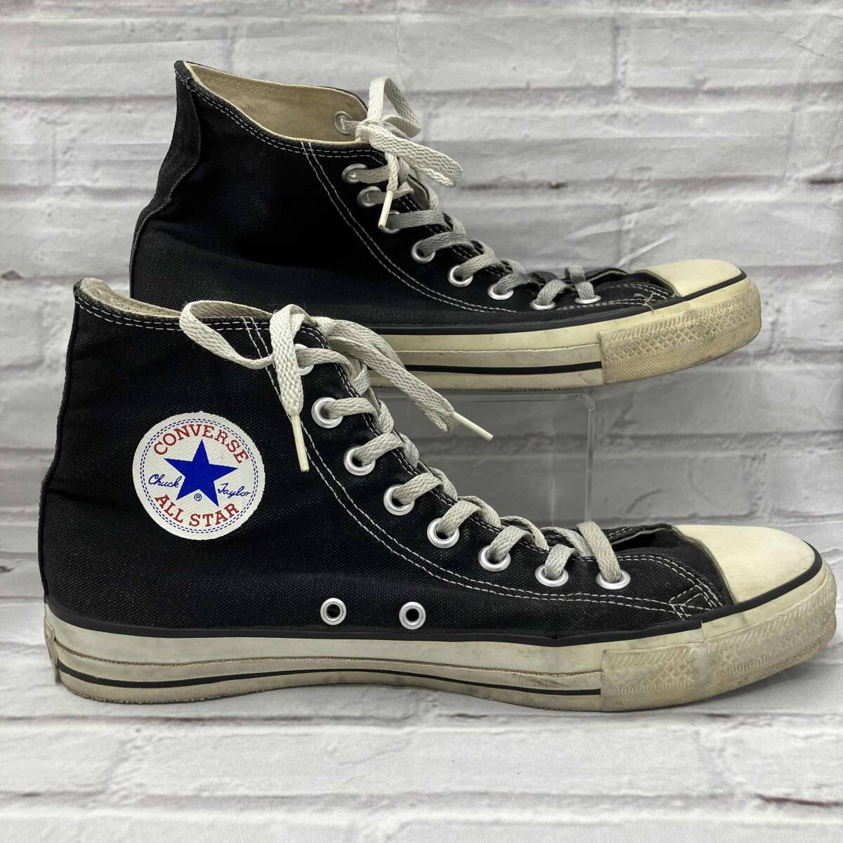 CONVERSE / コンバース / ALL STAR HI / 90s / USA製 / オールスター / ブラック / 古着 / スニーカー / サイズ28cm(9 1/2)_画像3
