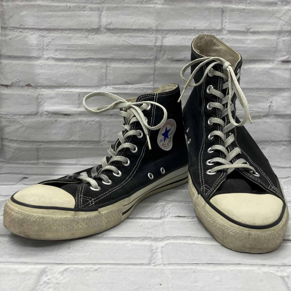 CONVERSE / コンバース / ALL STAR HI / 90s / USA製 / オールスター / ブラック / 古着 / スニーカー / サイズ28cm(9 1/2)_画像1