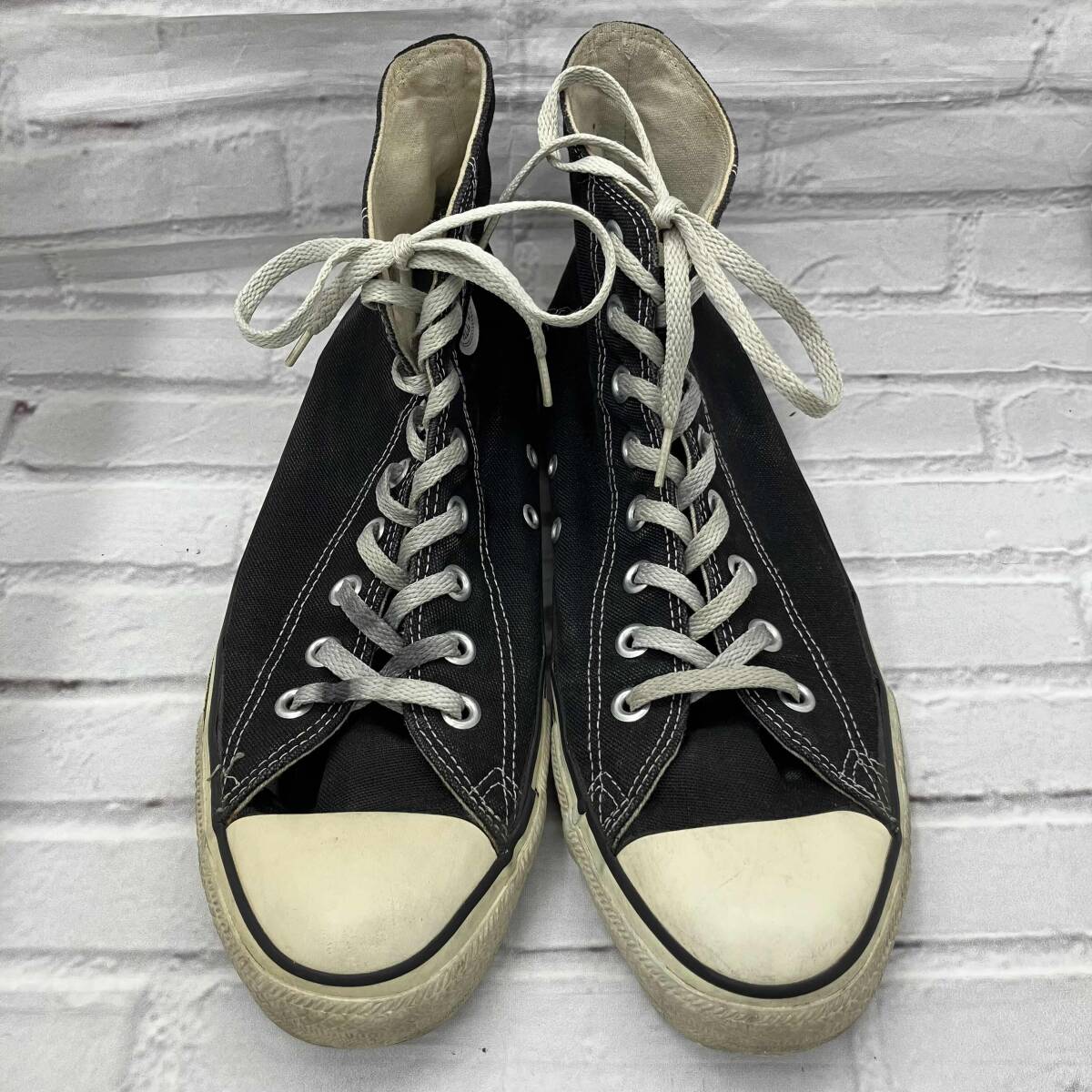 CONVERSE / コンバース / ALL STAR HI / 90s / USA製 / オールスター / ブラック / 古着 / スニーカー / サイズ28cm(9 1/2)_画像4