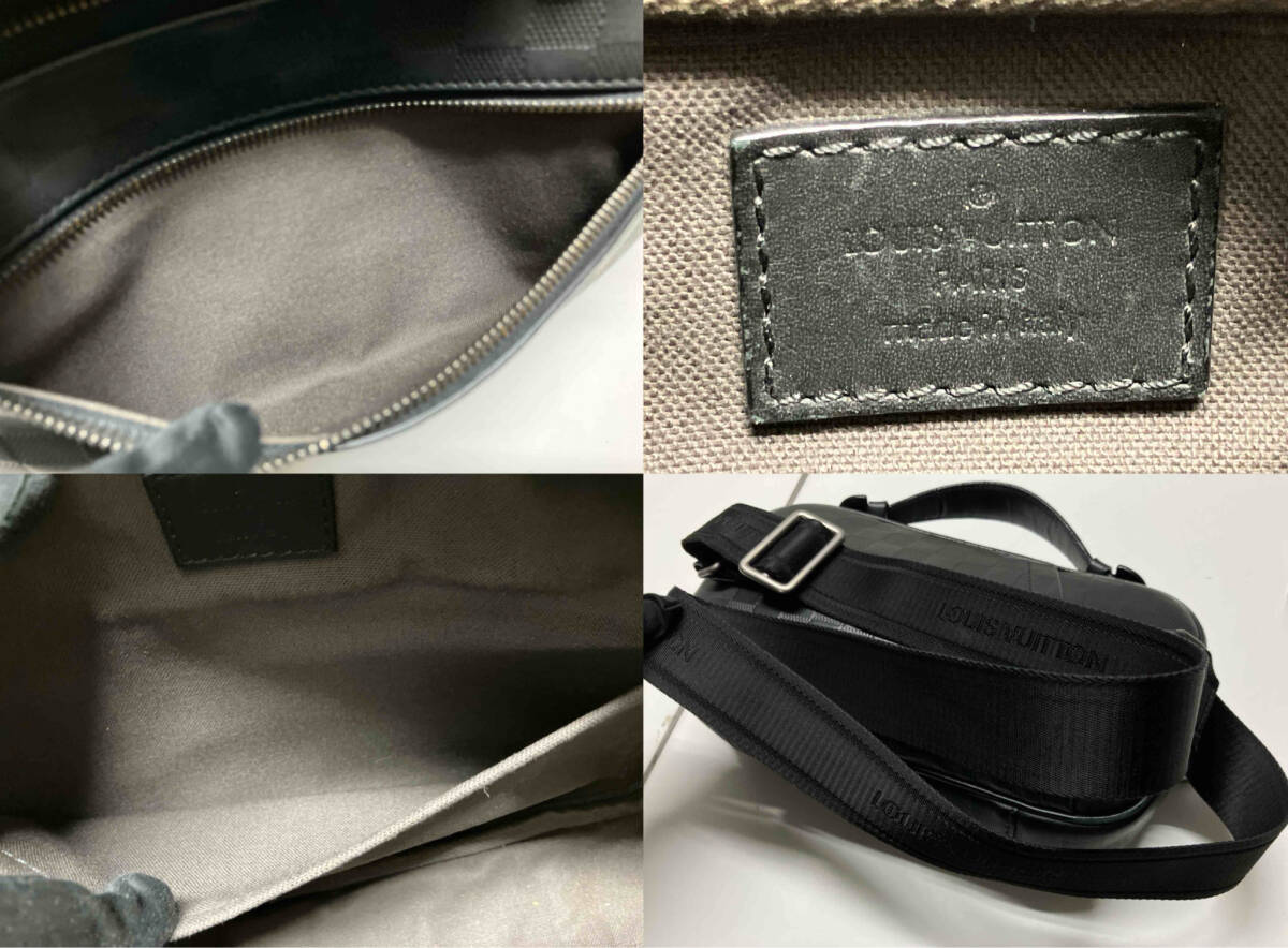 LOUIS VUITTON ダミエアンフィニ FO1182 アンブレール ボディバッグ クロスボディ_画像5