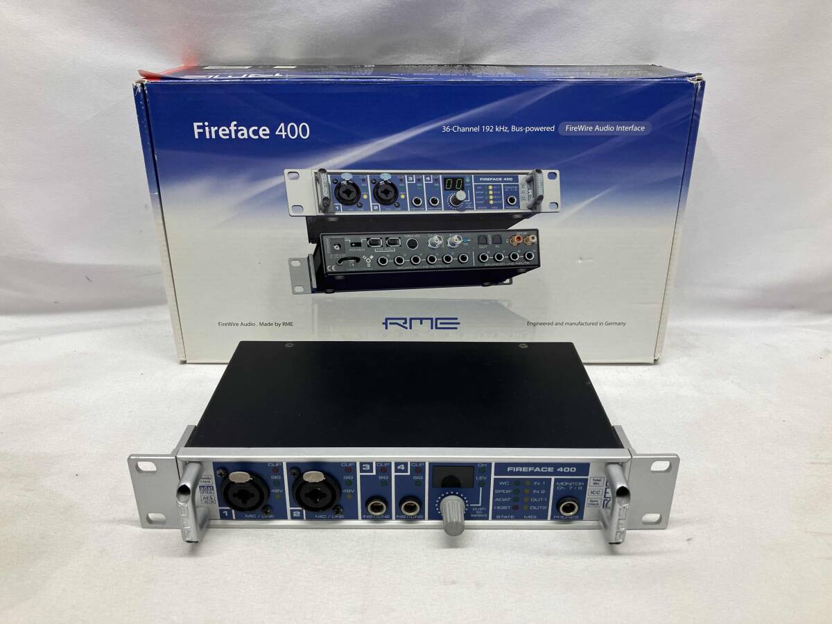 RME Fireface 400 オーディオインターフェース 箱付き RME Fireface 400 オーディオインターフェース 箱付き RME