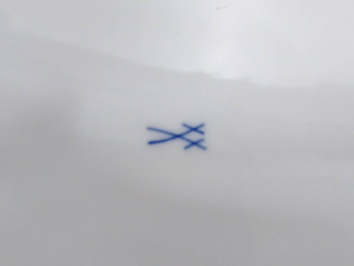  Meissen MEISSEN| plate 1 листов |. Mark красочный бренд посуда 