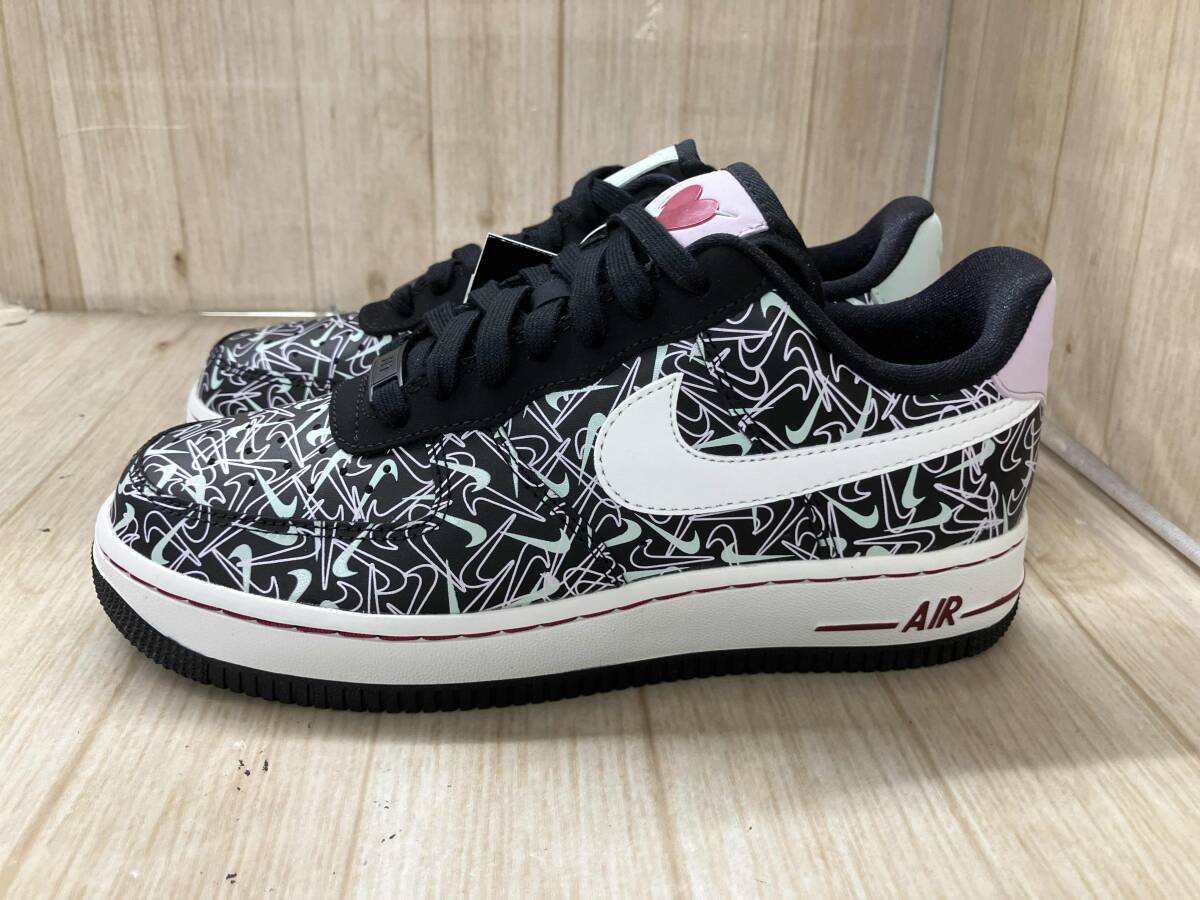 【タグ付き】NIKE ナイキ WMNS AIR FORCE 1 '07 SE PRM ウィメンズエアフォース1 BV0319-002 スニーカー ブラック 24cm_画像2