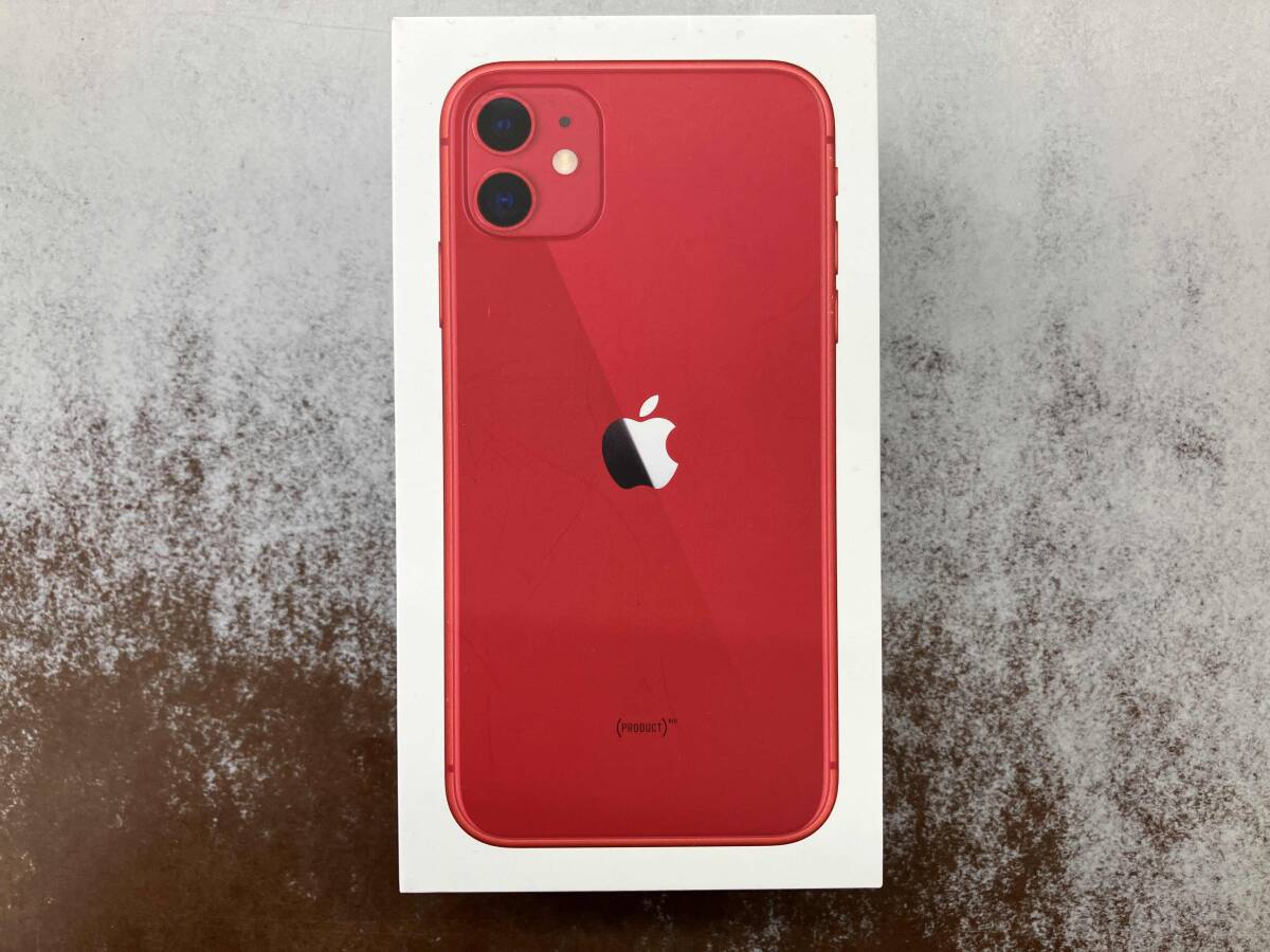 MWLV2J/A iPhone 11 64GB レッド SIMフリー