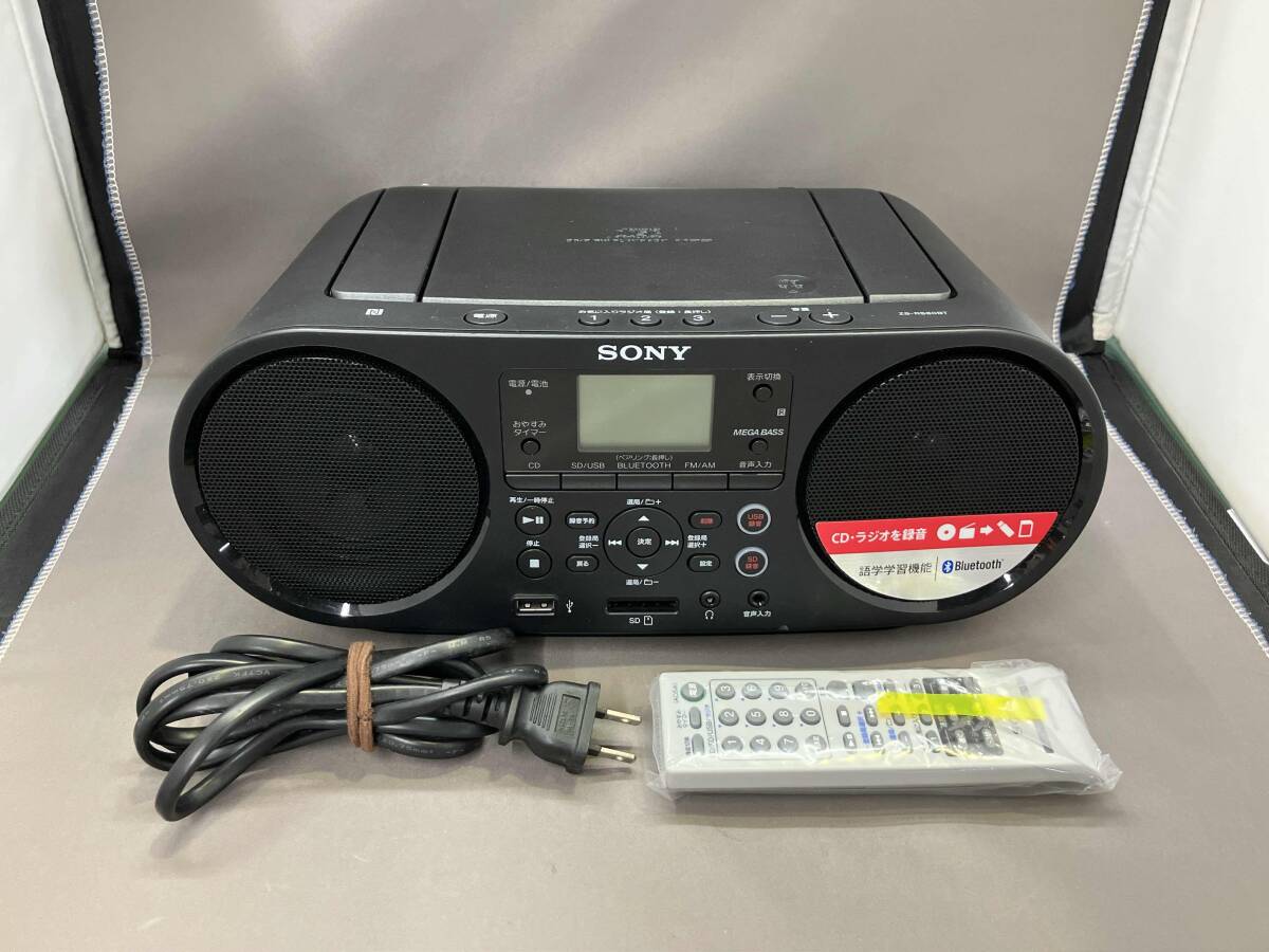 パーソナルオーディオシステム ソニー SONY ZS-RS80BT パーソナルオーディオシステム(ω17-10-09
