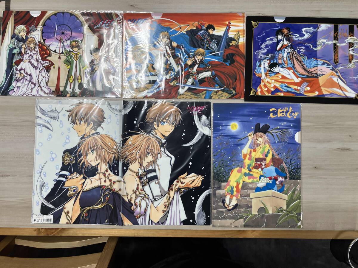ツバサクロニクル クリアファイル【B】 CLAMP クリアファイル 5枚セット ツバサクロニクル、xxxHolic