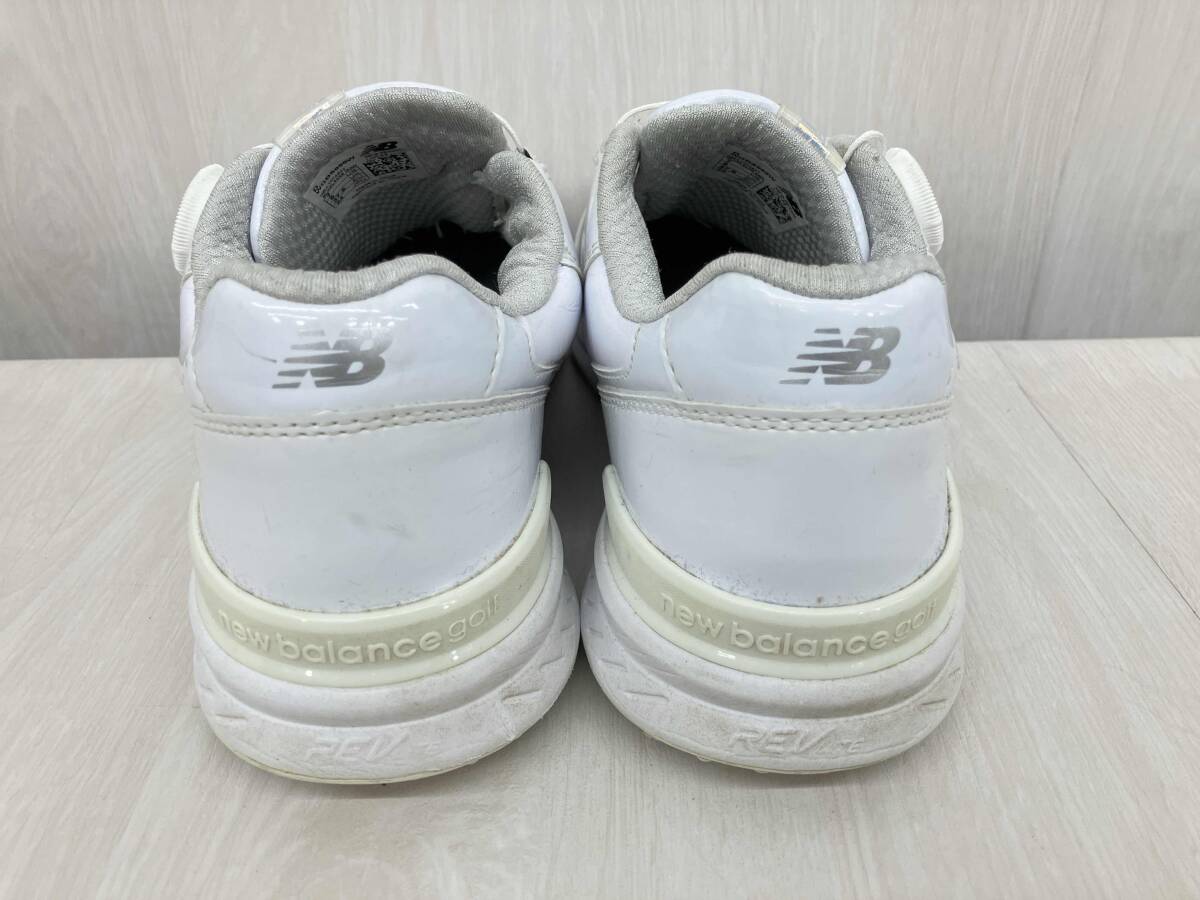 New Balance ニューバランス WGBS996W ゴルフシューズ ホワイト 24cm_画像4