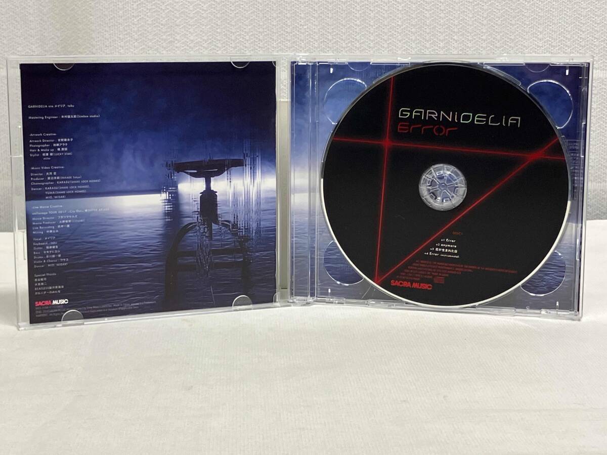 GARNiDELiA Error直筆サイン入り GARNiDELiA CD Error(初回生産限定盤)(DVD付)(サイン入り