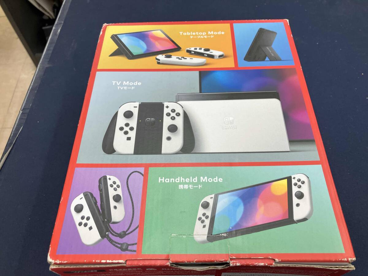 Nintendo Switch(有機ELモデル) Joy-Con(L)/(R) ホワイト(HEGSKAAAA)