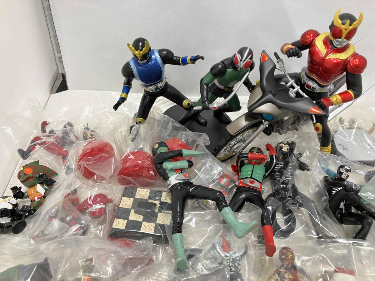 仮面ライダー キカイダー フィギュア ジャンクまとめ売り ジャンク 【1円スタート】② 仮面ライダー ミニフィギュア