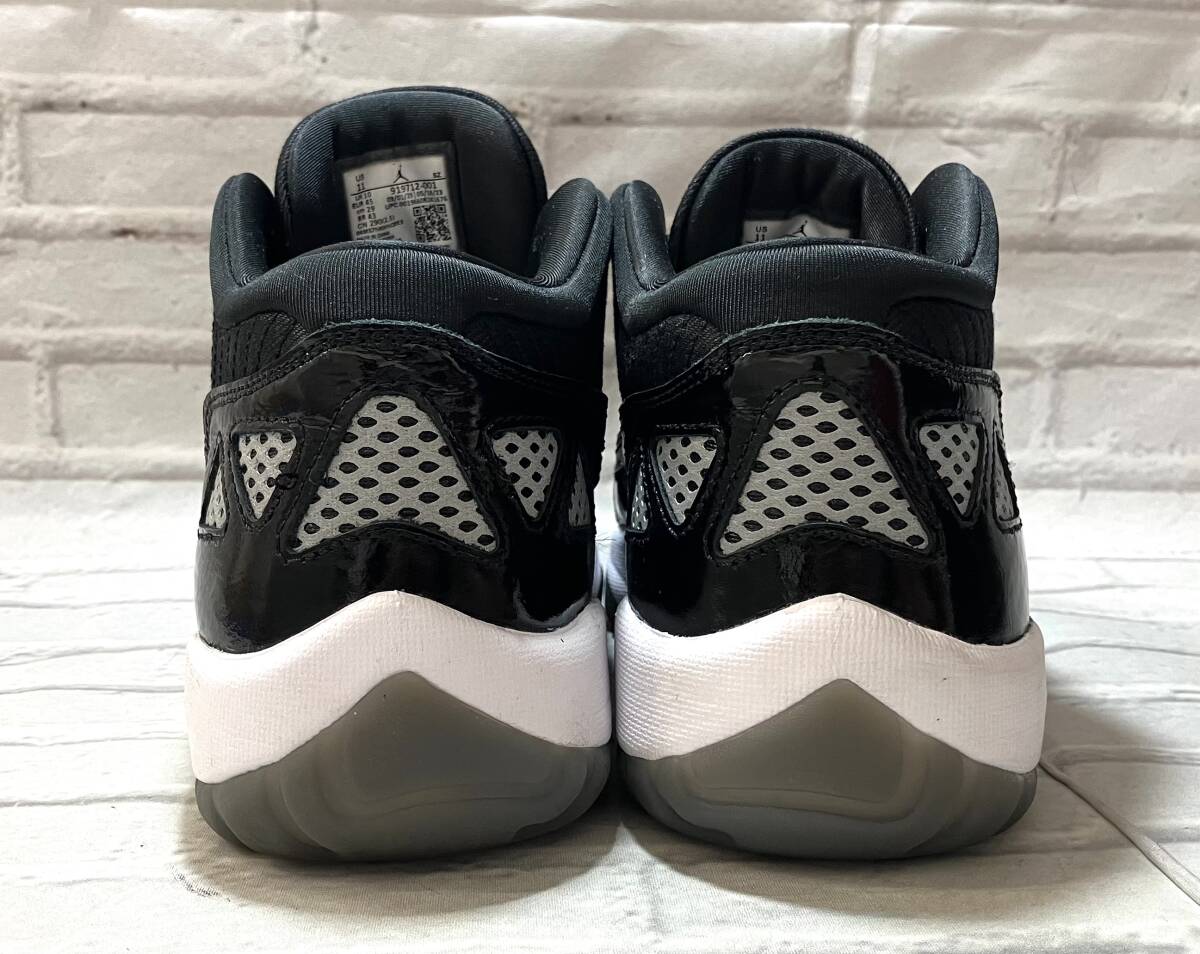 NIKE / ナイキ / スニーカー / NIKE AIR JORDAN 11 RETRO LOW IE / 919712-001 / 29cm / ブラック / 箱付き_画像4