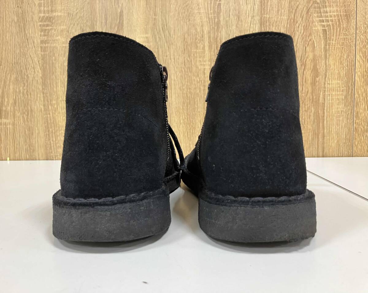 Clarks クラークス／×SOPHNET.／DESERT BOOTS／Wallabee／スウェード／ブラック／UK7.5インチ／約26cm_画像4