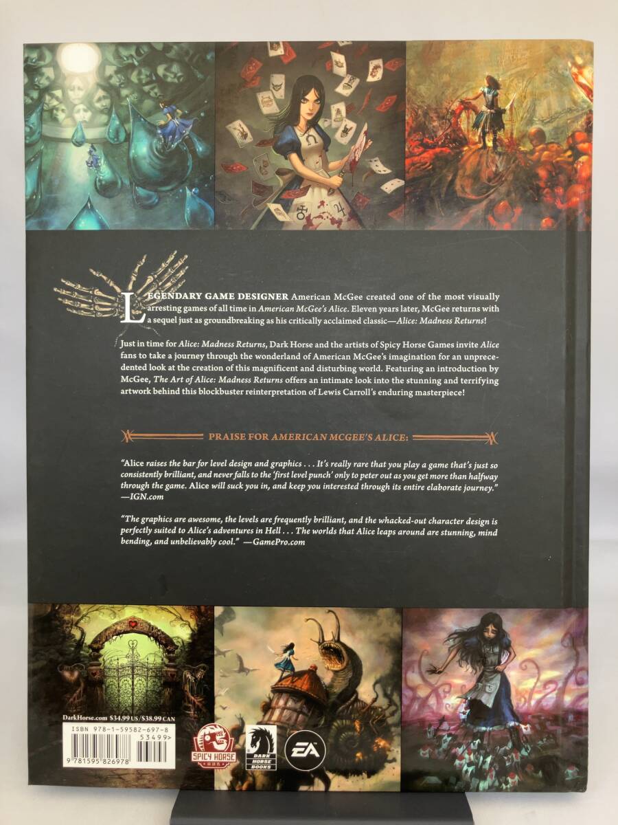 アートオブアリスマッドネスリターンズ　初版 The Art of Alice Madness Returns Illustrations Art Book
