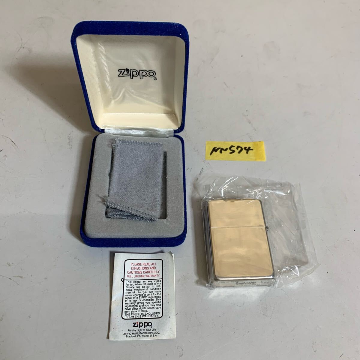ZIPPO ジッポ 1996 スターリング シルバー 銀製 喫煙具 未使用 喫煙 NN574