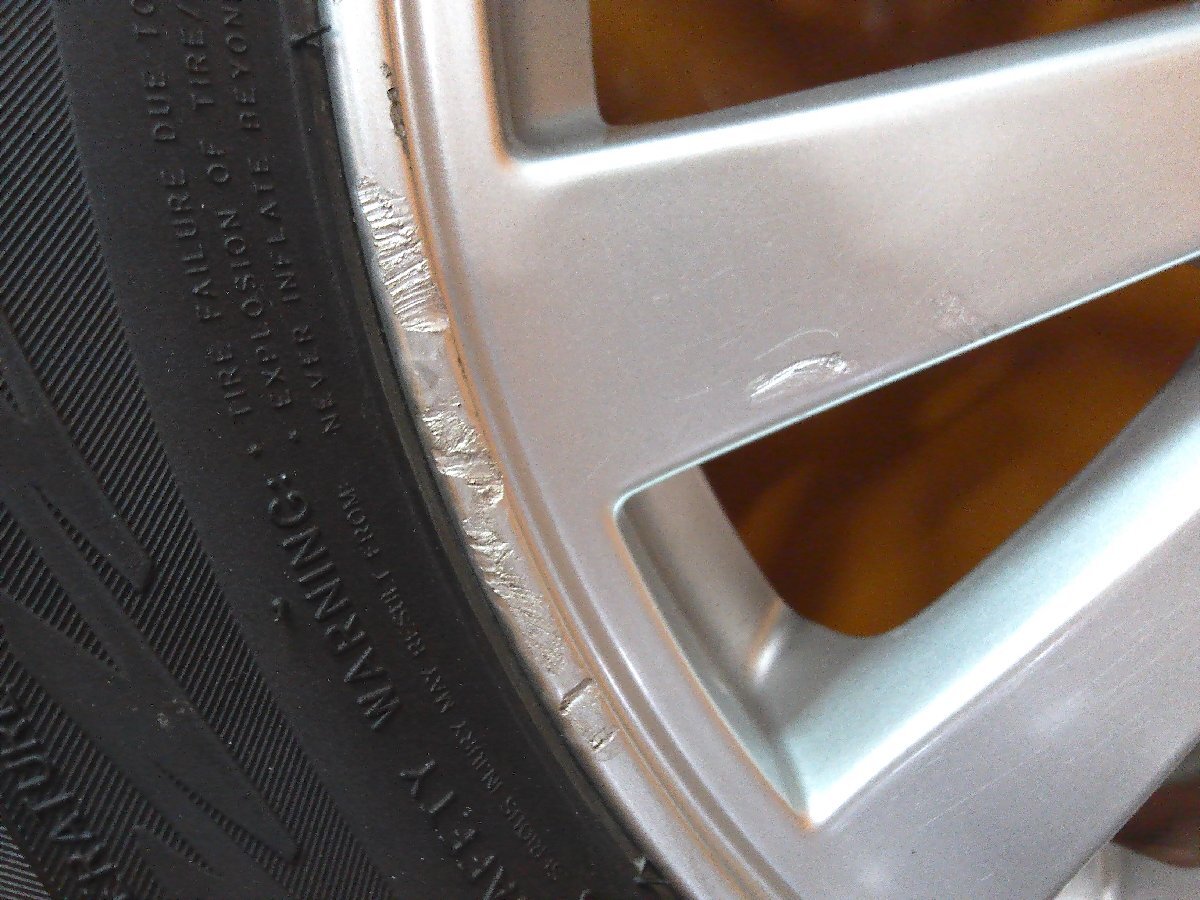 ☆スピスタ☆タイヤホイール ダイハツ純正 コンテ・MOVE・エッセ 155/65R14 4.5J +45 100-4 4本 R141220 中古 22_画像3