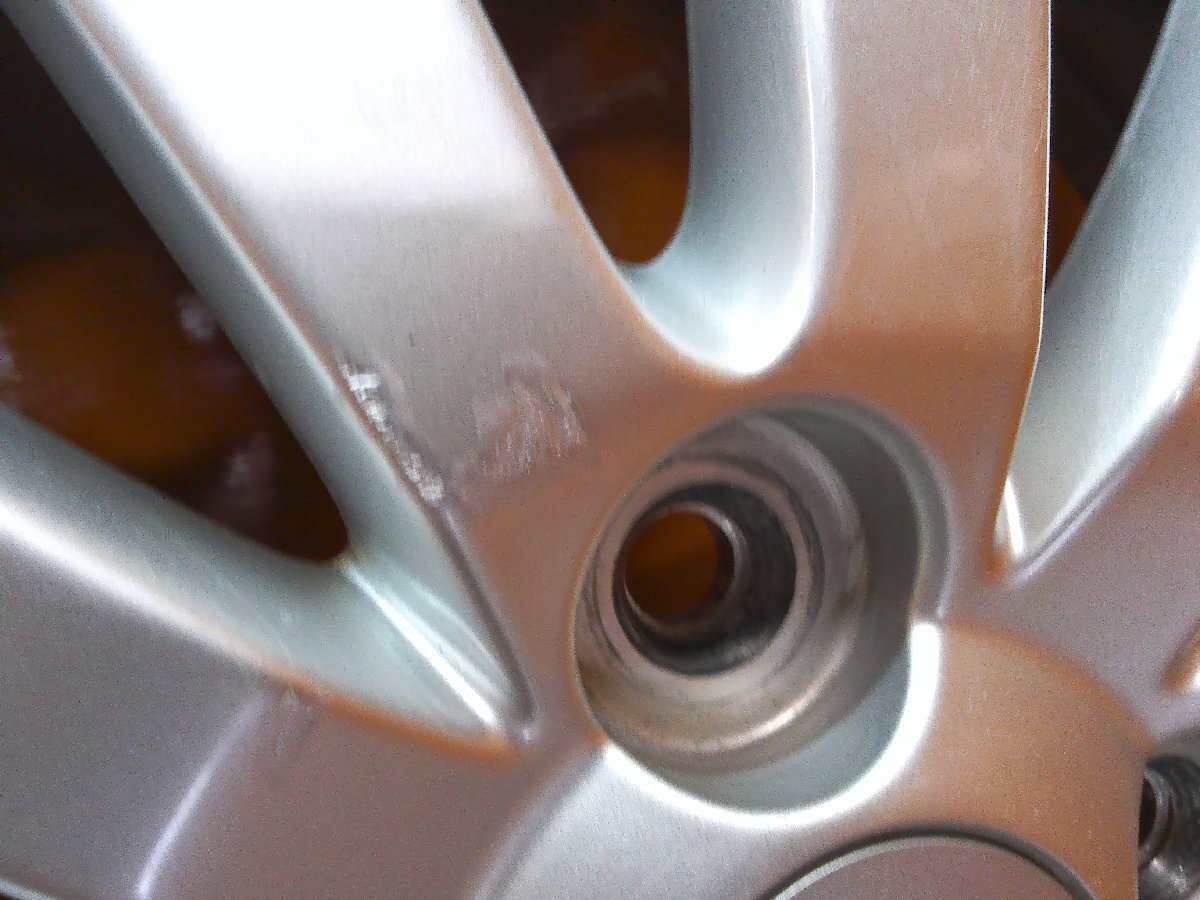 ☆スピスタ☆タイヤホイール ダイハツ純正 コンテ・MOVE・エッセ 155/65R14 4.5J +45 100-4 4本 R141220 中古 22_画像4